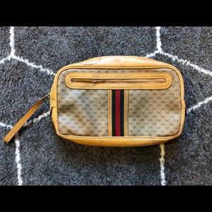 Authentic Vintage Gucci Travel Bag
